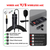 Microphone 2Pc Lavalier Mic Wearable Omnidirectional Condenser 3.5mm Body Lapel Mics