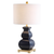 26" Gold Novelty Table Lamp With Globe Shade