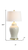 30" Gold Novelty Table Lamp LED With Empire Shade