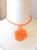 Collegiate-Clemson Bead Acrylic Paw Choker