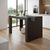 36" Brown Wood Kitchen Island