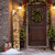 59" Natural And White Solid Wood Christmas Nativity Porch Sign