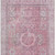 9' X 12' Pink And Gray Oriental Washable Area Rug With UV Protection