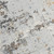 8' Blue Gray And Ivory Abstract Hand Carved Handmade Area Rug