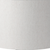 28" White Round Bedside Lamp With Drum Shade