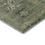 9' X 12' Sage And Beige Oriental Washable Area Rug With UV Protection