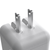 2.4-Amp Dual USB Wall Charger With Lightning Cable