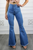 Classic Bell Bottom Jeans without Front Pockets