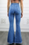 Classic Bell Bottom Jeans without Front Pockets