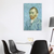 Vincent Van Gogh Self Portrait 1889 - Van Gogh Classic Fine Art Print Gallery Wrapped Framed Canvas Print Wall Art Office Home Decoration
