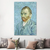 Vincent Van Gogh Self Portrait 1889 - Van Gogh Classic Fine Art Print Gallery Wrapped Framed Canvas Print Wall Art Office Home Decoration