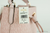 Michael Kors Suri Dark Powder Blush Signature PVC Bucket Crossbody Handbag