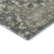 5' X 8' Olive Green And Gray Abstract Washable Area Rug With UV Protection
