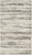 2' X 4' Beige Ivory And Brown Abstract Distressed Area Rug
