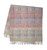 59" X 71" Beige Yellow And Blue Houndstooth Throw Blanket