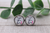 Fight Like a Girl Breast Cancer Awareness Pink Ribbon || Glass Stud Earrings || Hypoallergenic