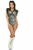 Vegan Leather Body Harness with Shoulder Fringe