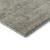 5' X 8' Linen And Ivory Abstract Washable Area Rug With UV Protection