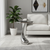 Recodo Granito Curve Foot Side Table