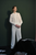 Fangyan| White Whale Silk Blouse