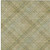 9' X 12' Beige And Brown Plaid Washable Indoor Outdoor Area Rug
