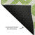 8' X 10' Lime Green And Ivory Geometric Washable Area Rug With UV Protection