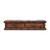 32" Brown Solid Wood Floating Wall Mount Console Table With Two Drawers
