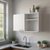 Wood Wall Mounted Accent Cabinet With Single Door