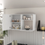 Wood Wall Mounted Accent Cabinet With Single Door