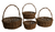 Set Of 4 Willow Baskets