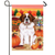 Saint Bernard- Best of Breed Autumn Harvest Garden Flag 