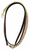 Henri de Rivel Pro Collection Leather Lead with Solid Brass Chain