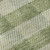 8' Green And Ivory Plaid Washable Round Rug With UV Protection