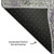 9' X 12' Plum And Ivory Abstract Washable Area Rug With UV Protection