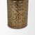13" Antiqued Gold Metal Tabletop Votive Candle Holder