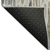 10' X 14' Beige Tan And Silver Striped Washable Area Rug With UV Protection