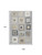 9' X 12' Gray Ivory And Beige Geometric Washable Area Rug With UV Protection