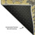 9' X 12' Amber Gray And Charcoal Oriental Washable Area Rug With UV Protection