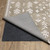 5' X 7' Brown And Ivory Oriental Washable Area Rug