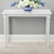 48" White Solid Wood Rectangular Bar Table