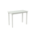 48" White Solid Wood Rectangular Bar Table