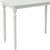 48" White Solid Wood Rectangular Bar Table
