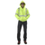 High Visibility ANSI Class 3 Lime Fleece