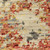 3' X 5' Beige And Pink Abstract Area Rug With Fringe
