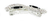 Swirl Jet & Crystal Stone Barrette