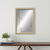 39" Silver Solid Wood Framed Accent Mirror