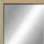 39" Silver Solid Wood Framed Accent Mirror