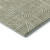 10' X 14' Artichoke Green And Ivory Abstract Geometric Washable Area Rug With UV Protection