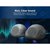1-Pair Mini Pebbles Duo Bluetooth Speakers with TWS