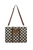 Upcycled Checker Laptop Bag